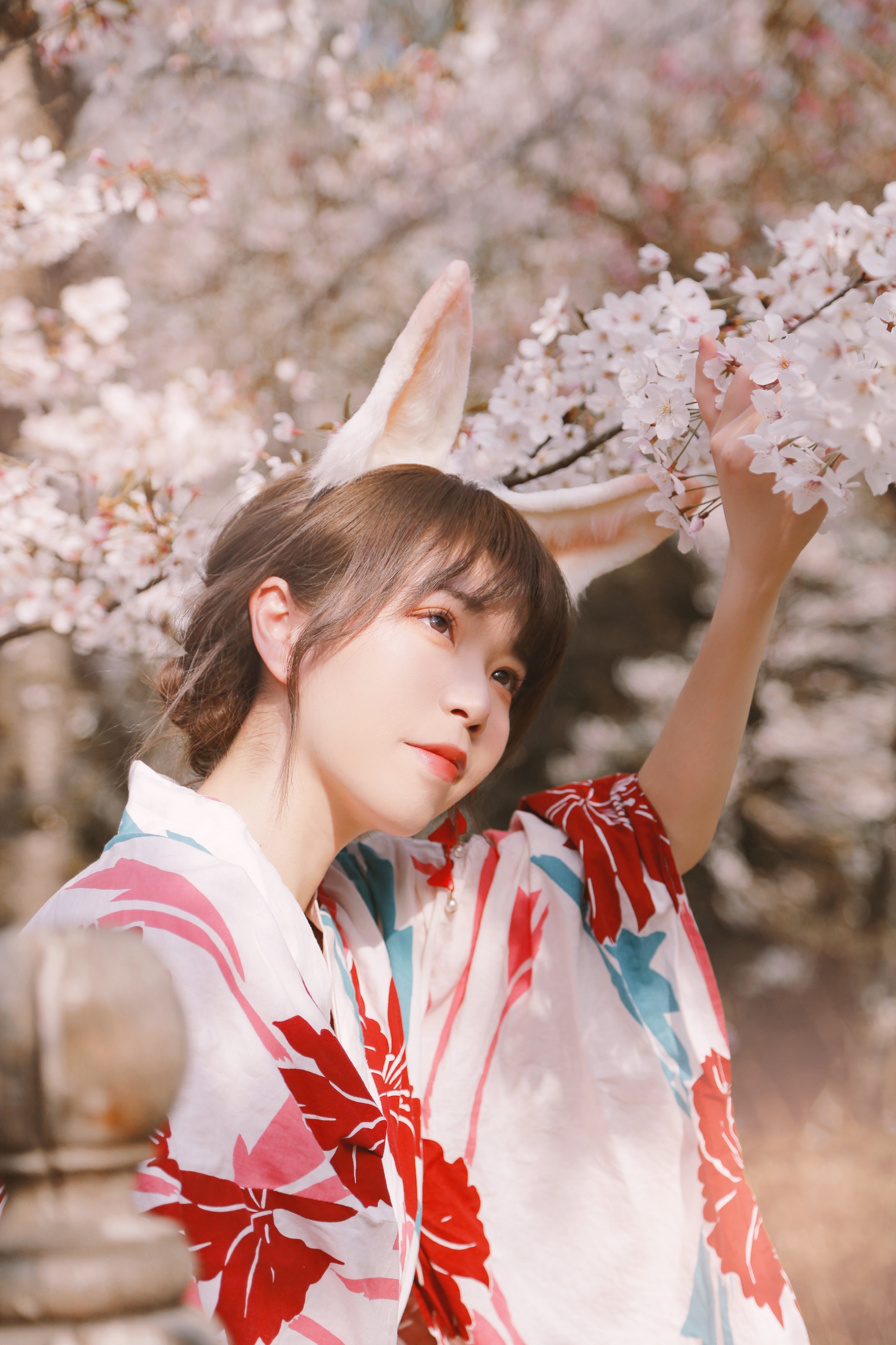 图片[1]-Fushii海堂 – NO.017 樱花兔兔[34P]-XikXak